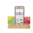 8682923940032 El Altı Telefon Altlık iPhone Samsung Galaxy Uyumlu Ahşap El Yapım Stand 1 Adet
