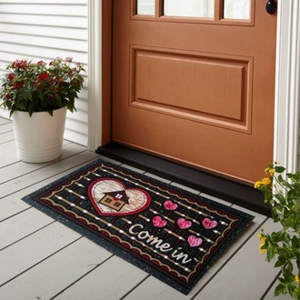 103IFCMIN1911 Home İtalyan Format Kapı Paspas 40x70cm Come In Polyemid 1 Adet