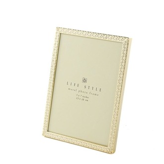 P158.391140 Gold Metal Çerçeve 13x18cm DEKORATİF HEDİYELİK
