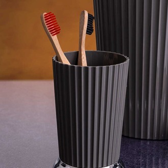 M-SA15-07 Nely Diş Fırçalık - Gri Banyo