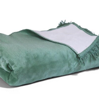 BGH8681126438254 home Çintemani Yeşil Çift Kişilik Battaniye 200 x 220 cm ev yaşam