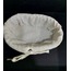 A05400317 Hasır Kumaşlı Sepet Oval 15x9cm Yükseklik 5cm Hediyelik Çevre Dostu 1 Adet