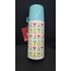 492571 Excellent Houseware İzole Şişe 350ml Termos Çiçek Bardaklı Turkuaz 1 Adet