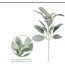 A33-2105 Yapay Çiçek Kuzu Kulağı Lamb's Ear Spray Flocked 28inch Yeşil 1 Adet