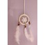 D12931 Dream Catcher Düş Kapanı Tüylü Asmalık 8cm Çap El Yapım Dantel 1 Adet