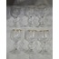 ERD150 Crystalex Claudia Bohemia Crystal 6'lı Kahve Yanı Su Bardağı Kadeh Seti 150 ml
