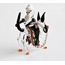ANASR 10cm Eşeğe Ters Binen Nasreddin Hoca Cam Kumaş Metal El Yapım Zanaat 1 Adet