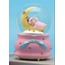 JC5H110 Ay Bebek Gift Moon Kar Küresi Işıklı 100 mm Püskütmeli 15x10cm