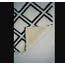 MRBLKRLI Prizma Home Marble Halı Kareli 75x110cm Yıkanabilir Kaymaz Taban 1 Adet