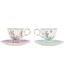 P367.389413 Lilyum 2'li Çay Fincan Set 250cc Butik Porselen Mutfak Sofra