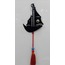 A7863155 Yelkenli Gemi Magnet Asılabilir 23x8cm Nazar Boncuk Metal Cam Tasarım 1 Adet