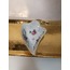 A2506 T. Limoges Şekerlik Lokumluk Kase 12x8,5x3cm El Yapım Porselen 1 Adet