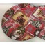 472764 Dekoratif Mutlu Noeller Merry Noel Tabak Hediyelik Ø33cm Güzel Baskı 1 Adet