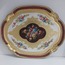 12/PGFA-5 L&M Floransa Sanat WDN Oval Tepsi 51x42cm Gold Leaf Bordo 1 Adet