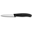 VT 6.7633 Victorinox 8cm Siyah Tırtıklı Soyma Bıçağı SwissClassic Mutfak 1 Adet
