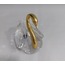 9250-MA Minik Gold Altın Renk Kuğu Kristal Cam El Yapımı 6x7cm Tekli Biblo