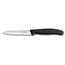 VT 6.7733 Victorinox Mutfak SwissClassic 10cm Tırtıklı Soyma Bıçağı Siyah Sivri