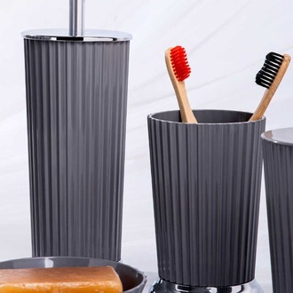 M-SA15-07 Nely Diş Fırçalık - Gri Banyo