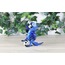 AN304YX016 Biblo Mavi Futbolcu Papağan Dekoratif Obje 14cm Polyester Joga Bonito 1 Adet