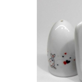 A54.09.TBP.LOVE.CAT Cats By Luyano Tuzluk Biberlik Seti Love Cats Aşk Kedil
