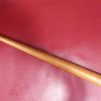 D-AGAC-SOPA01 Masif Ahşap El Yapımı Masaj ve Dinlenme Sopası – Ergonomik Yuvarlak Başlıklı
