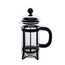 09706639095 Pukka Cam Metal French Press 350ml Gümüş Renk Servis Sunum Sofra Ürünü Tekli