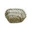 Cdkkn8851455brdo Kancaev İnce Hasır Sepet Küçük 14x12x7cm El Örgüsü  Koyu Yeşil