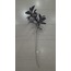 33-2105 Yapay Çiçek Kuzu Kulağı Lamb's Ear Spray Flocked 28inch Dark Blue 1 Adet