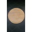 ACXSR5YK Vintage Eskitme Bambu Ahşap Yuvarlak Bardak Altlık 12x12x1,5cm Açık Kahverengi 1 Adet
