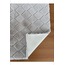 CD010 Tüylü Desenli Yumuşak Halı Comfort Diamond No:2 Bej 75x110cm Avantajlı Silinebilir 1 Adet