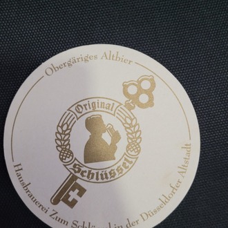 BZK-SCHLUSSEL-ALT1850 Original Schlüssel Altbier Bardak Altlığı – 1850’den Günümüze