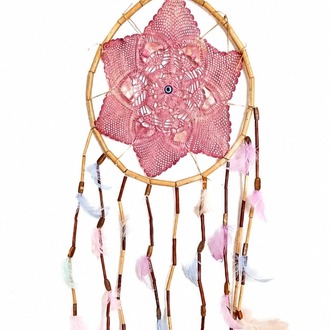 DREAMYILDIZPEMBE AP 25 CM dream catcher YILDIZ PEMBE 1ADET