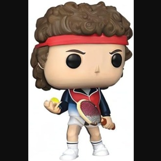 AB082FS67BN Funko Pop! Efsaneler: Tenis Efsaneleri - John McEnroe, Çok Renkli
