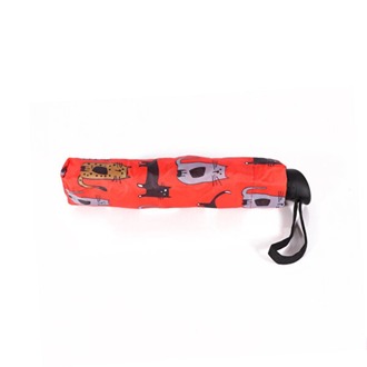 BGD11081180111 Biggdesign Cats Tam Otomatik, Rüzgara Dayanıklı, Kedi Desenli Şemsiye