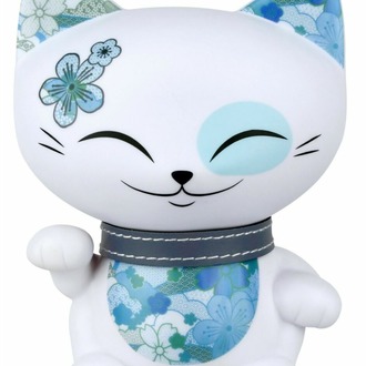 353330 Kimmidoll Mani Şanslı Kedi Çiçek Figür 11cm Lucky Cat Mutluluk Sevgi 1 Adet