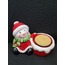 AGP-2917 Giftpoint Noel Yılbaşı Poliserin Mumluk Tealightlı 10cm 1 Adet