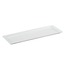 A221-1291 Paşa Beyaz Porselen Bahçe Tepsi U.A.E. 21x39x2cm Flat Servis Işıltı 1 Adet