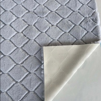 CD009 Comfort Diamond No:2 Ipek Gri 75x110 Stil Home Gri Beyaz Özel Ebat Avantajlı Silinebilir