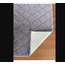 CD006 Phome Tüylü Desenli Yumuşak Halı Comfort Diamond No:2 | Gri 75x110cm 1 Adet