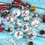BB08LY86F1Q Asmalık Noel Süsleme Top Şeffaf Plastik Kırılmaz Doldurulabilir 1 Adet