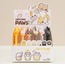 PEN-ZF3615 Giftpoint Kırtasiye Aralık 2023 Hediyelik Pet Gift Karikatür Pati 1 Adet Mix Kalem