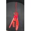 A5382434 40cm Yılbaşı Yeni Yıl Noel Kırmızı Gelin Süs Dream Catcher Düş Kapanı 1 Adet