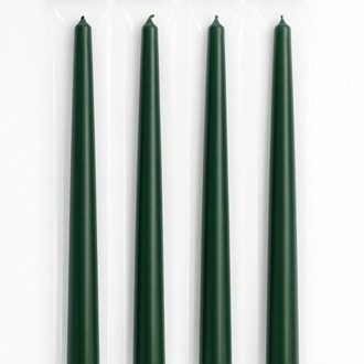 A8682998843443 Candle Tapered Yeşil Şamdan Mum Türkiye Horizon 26cm 1 Adet