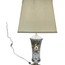 PR05-1085 Gümüş Kapidemonteli Abajur İtalyan 70cm