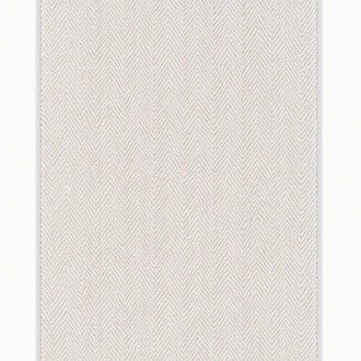 S06_2575 Sisal Halı İnce Bordür | Bej Banyo 50x60cm