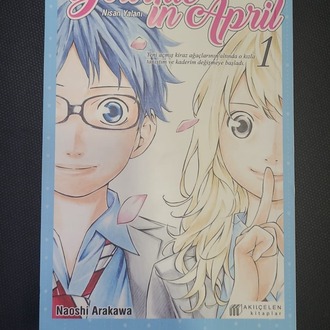 9786257586498 Your Lie in April(Nisan Yalanı) 1 Hikaye Yazar:Naoshi Arakawa