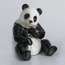 32.FRP.FZ.XP1001A Franz Panda Porselen Oturan Panda Biblo 11cm Dekoratif Dekorasyon Ürün