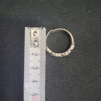 A29641995 Erkek Antik Gümüş Kaplama Sıralı Kurukafa Yüzük Bijuteri