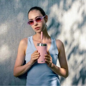 SIGG 6015.30 Sigg Helia Ligonberry 0,45lt Çelik Termos Pembe Switzerland Matara 1 Adet