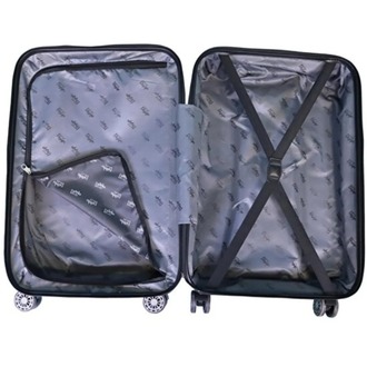 BGD8681126435390 Design Moods Up Siyah Küçük Boy 20" Valiz 1 Adet